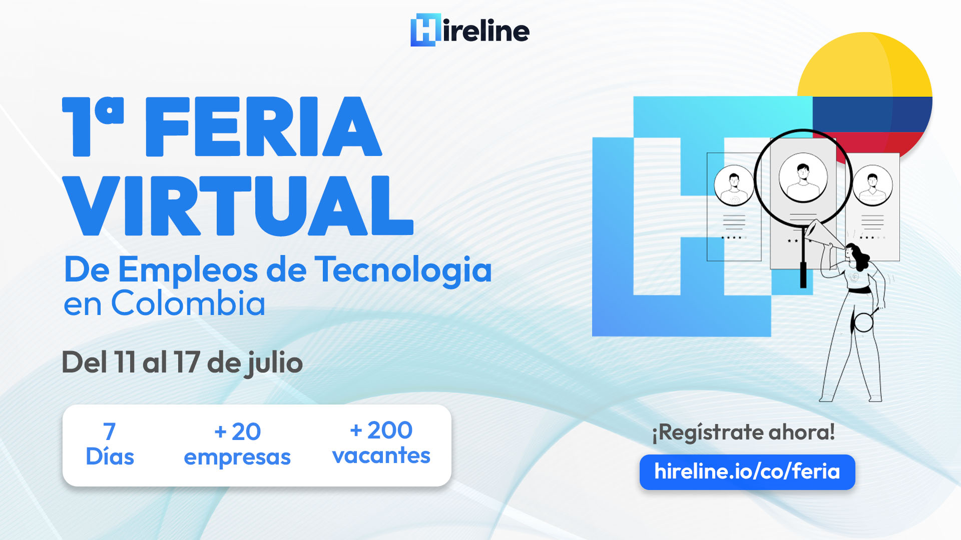 1ª Feria Virtual de Empleos de Tecnología Colombia - Blog Hireline